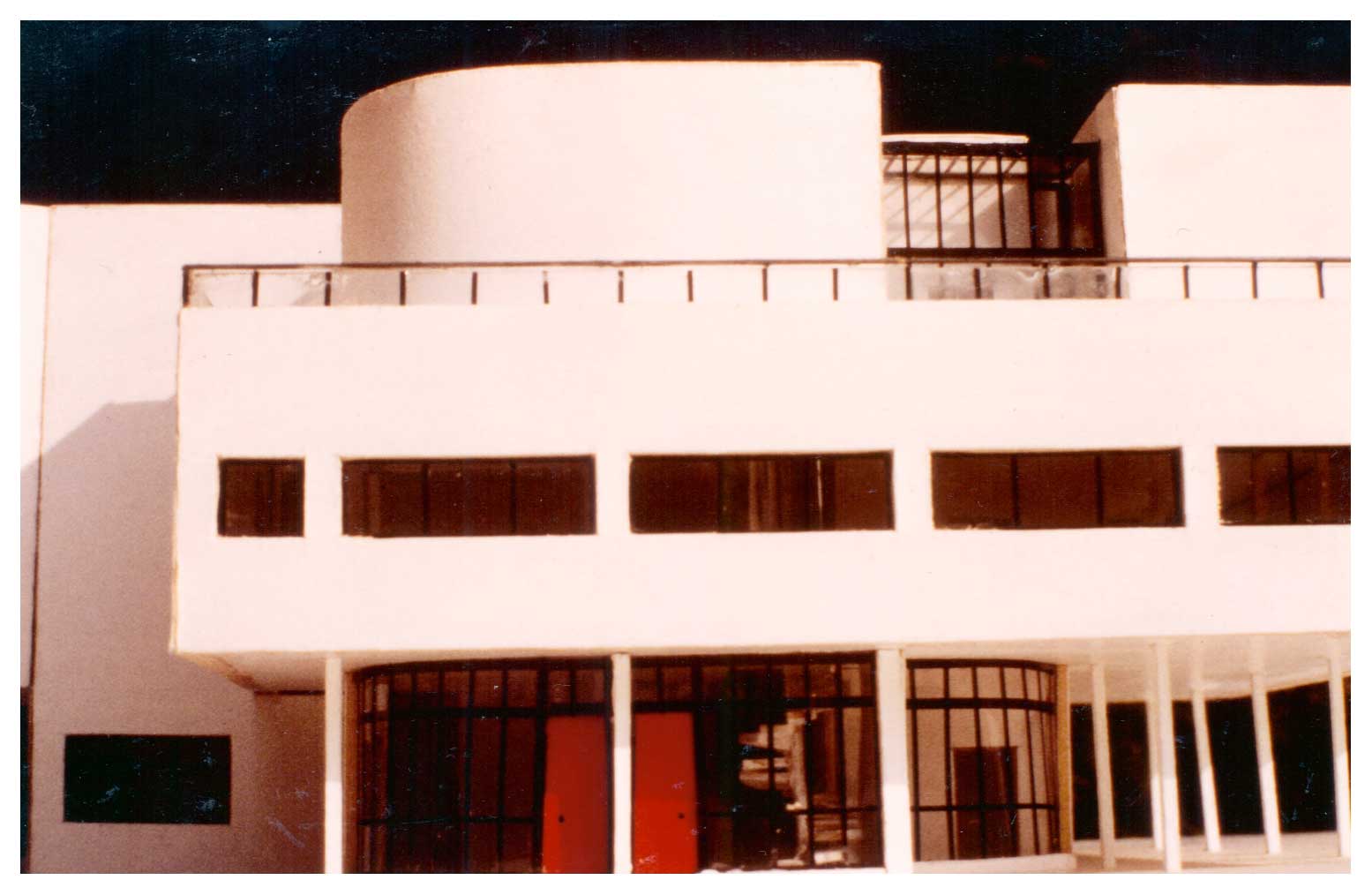 Projet d'une bibliothèque à la manière de La Corbusier    Patrick Renaud